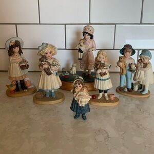 Vintage Jan Hagara Porcelain Figurine Bundle